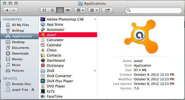 avast free for mac 10.6.8